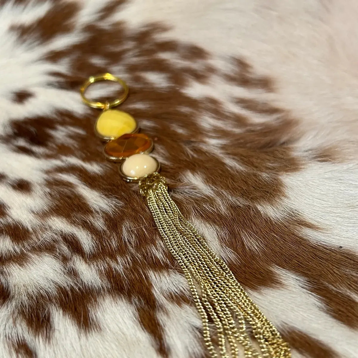 Western Three Stones Charms Keychain