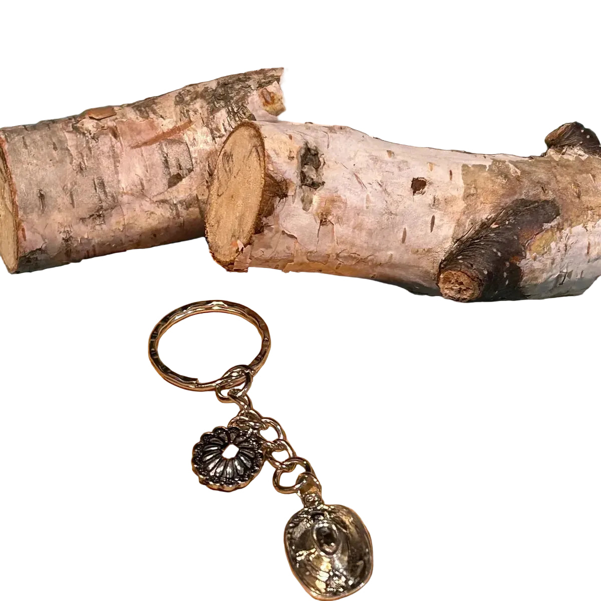 Western Cowboy Hat Keychain