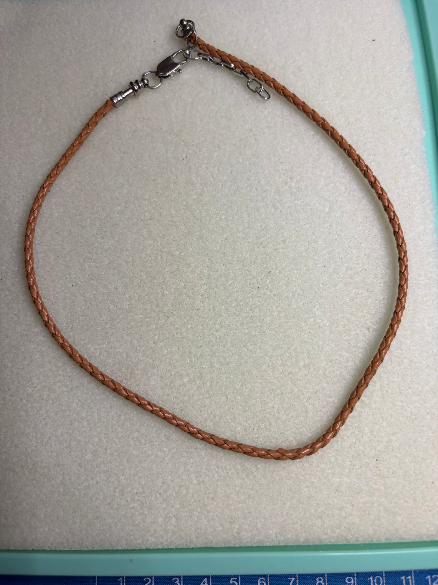 Boys Braided Leather Necklace