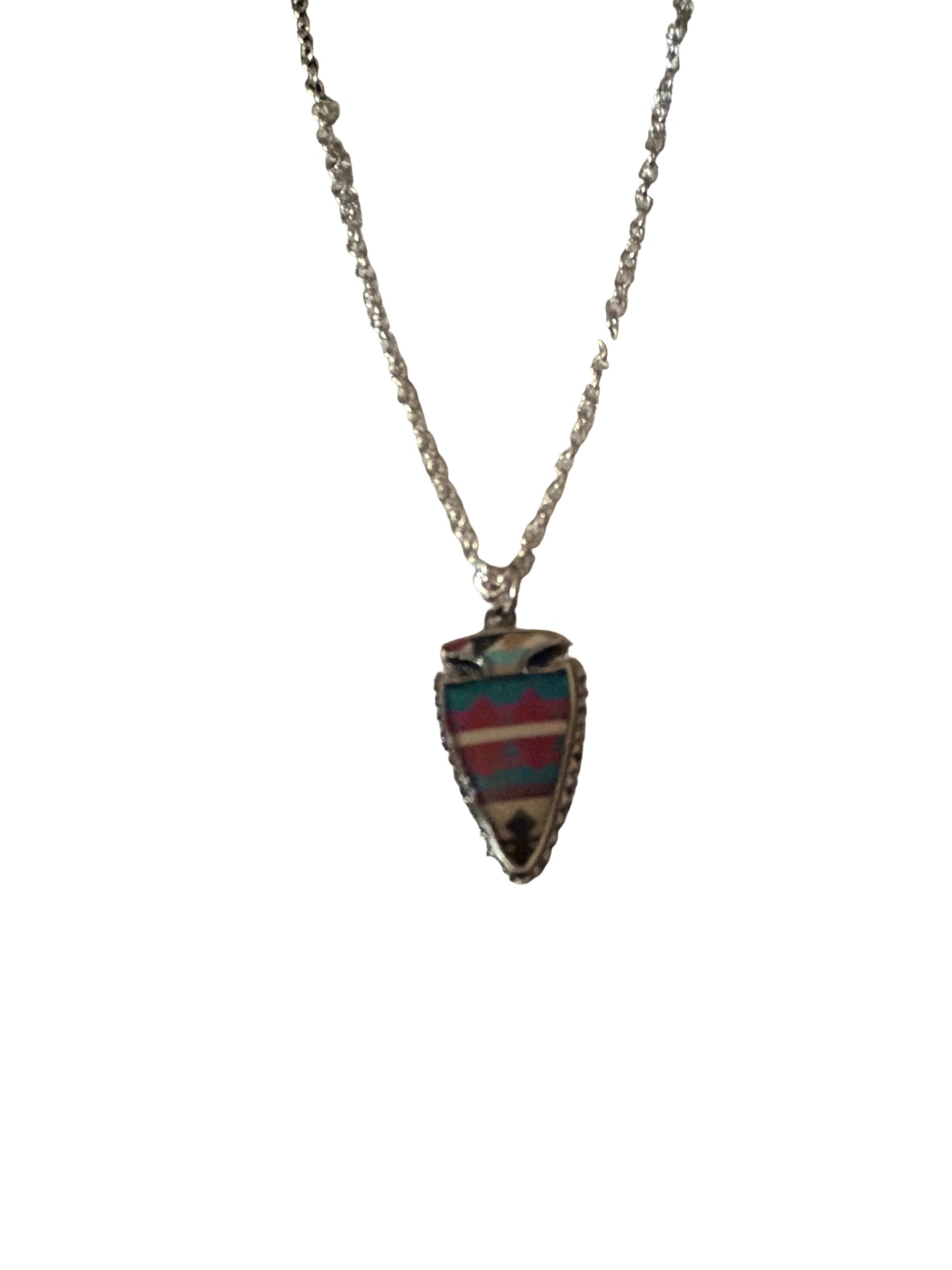 Western Arrow Head Necklace Earring Set