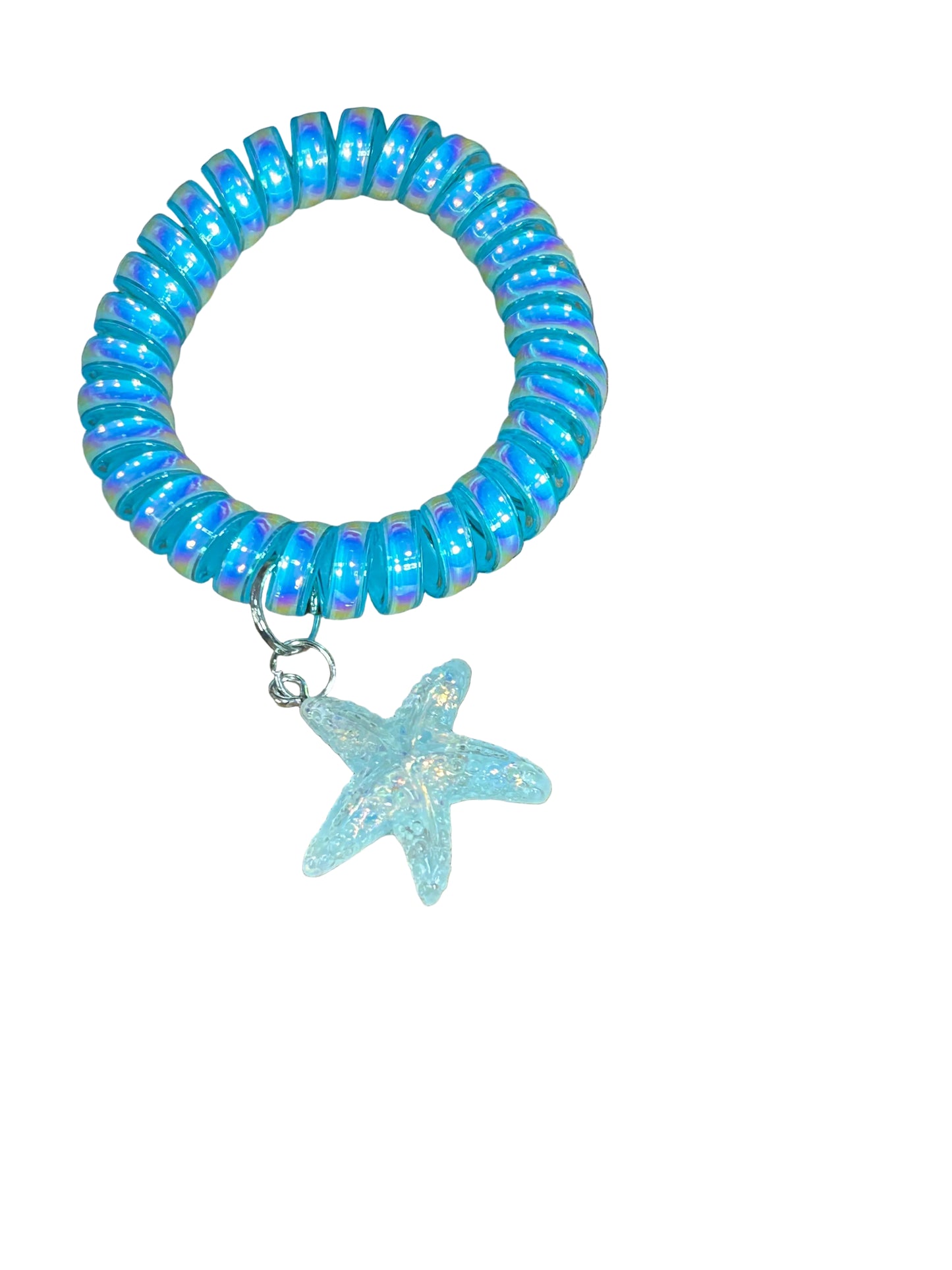 Young Girls Streatch Bracelets Charms Unicorn Rainbow