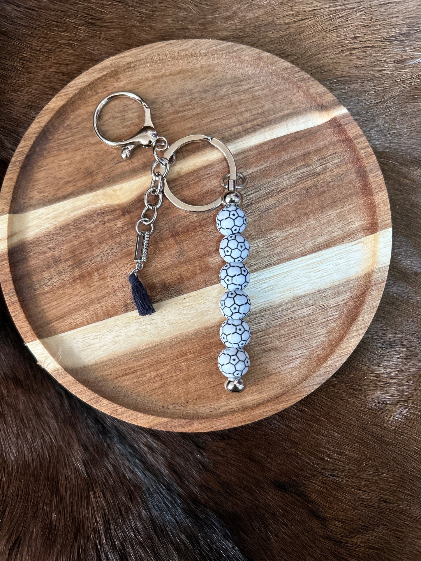 Sport Keychains Football Soccer Bag Charm Purse Charm Backpack Unisex