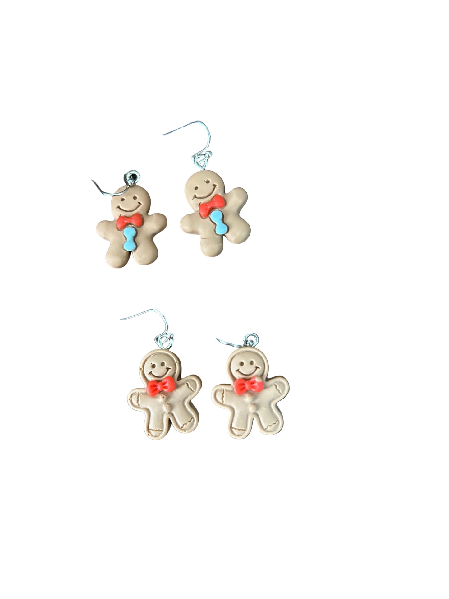 Ginger Bread Dangle Earrings Christmas Earrings Girls