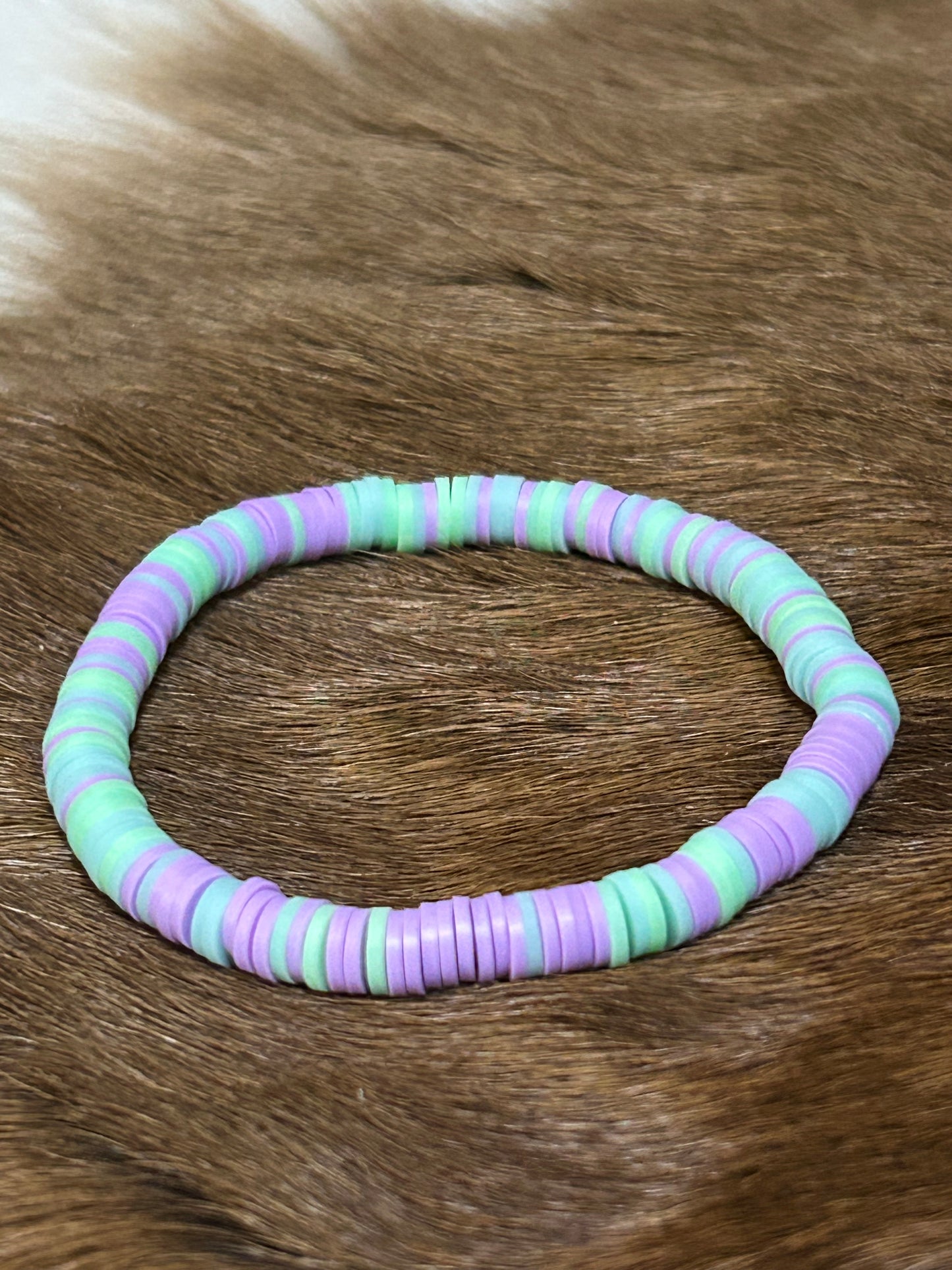 Candy Cloud Clay Stretch Bracelet