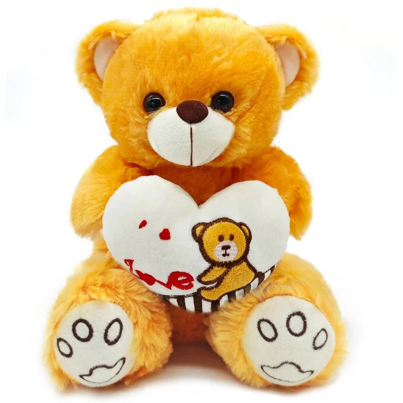 Teddy Bear Heart Plush-6