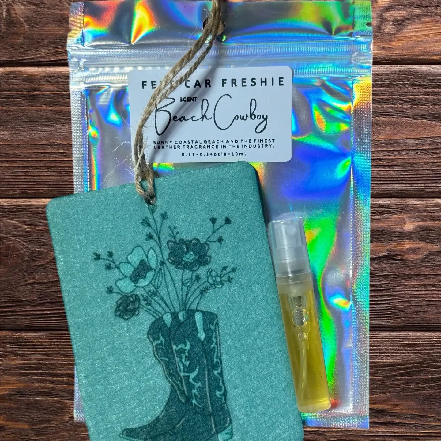 Felt Car Freshie Love Spell or Cowboy Romance