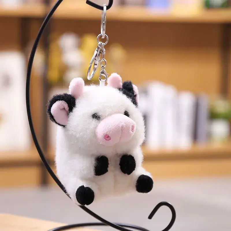 Cute Cows Cotton Keychain/Backpack