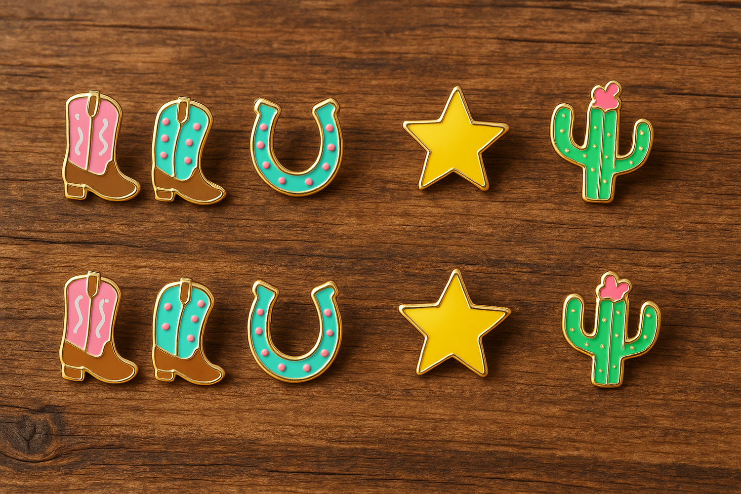 Young Girls Western Earrings