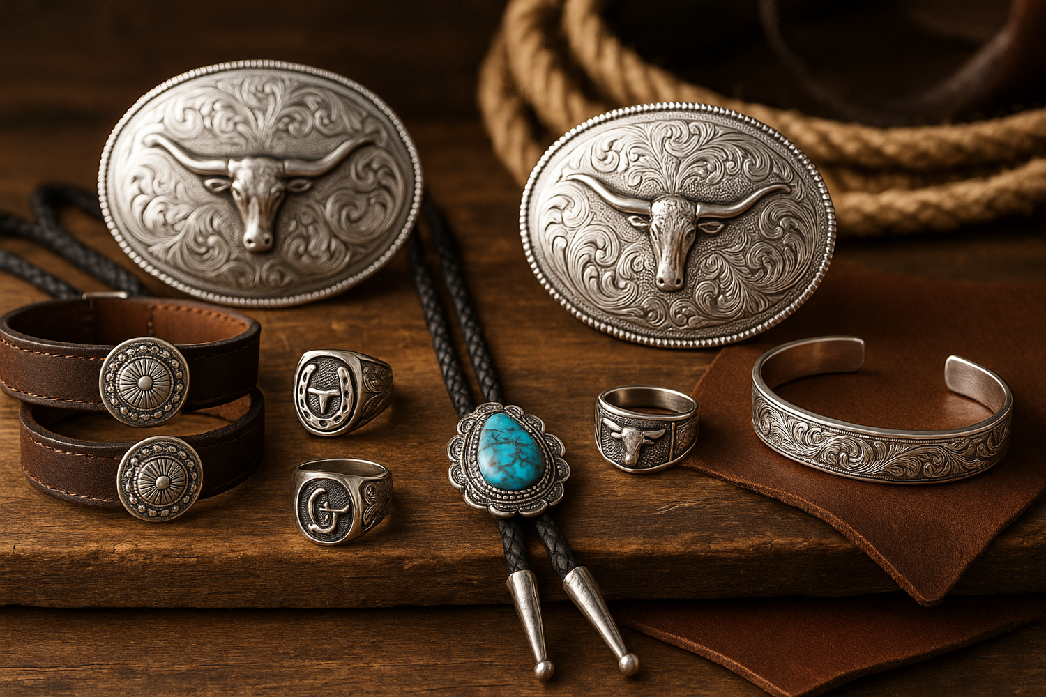 Men & Boys Western Jewelry
