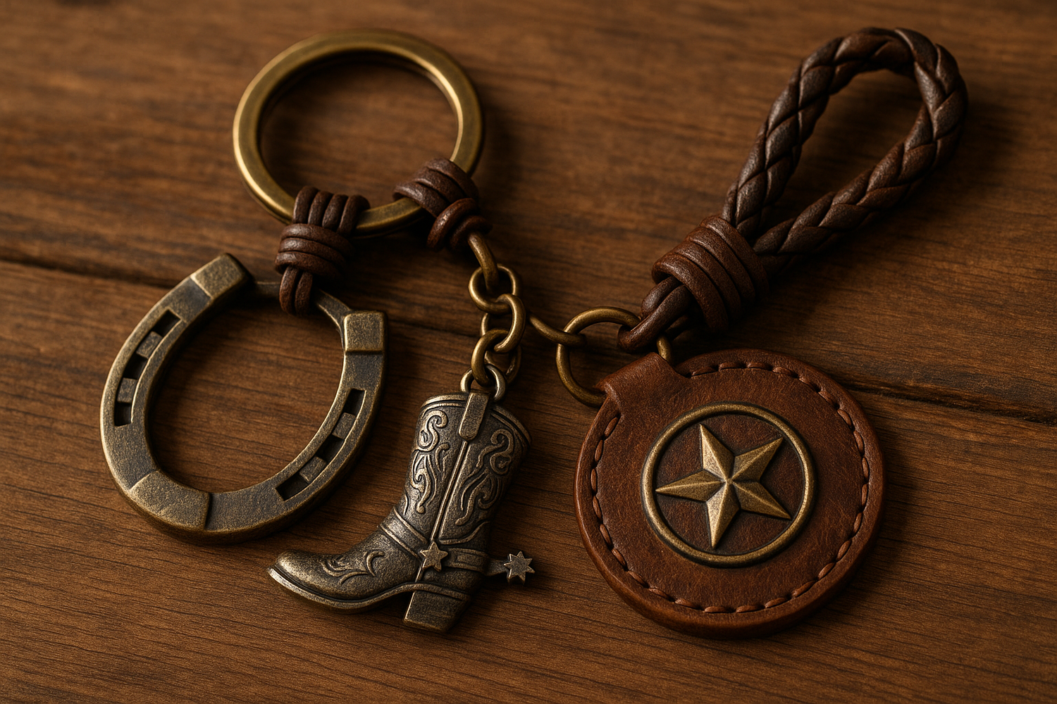 Men's Western Keychains