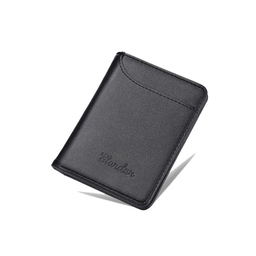 Men’s Credit Card Wallet Super Slim PU Leather-3