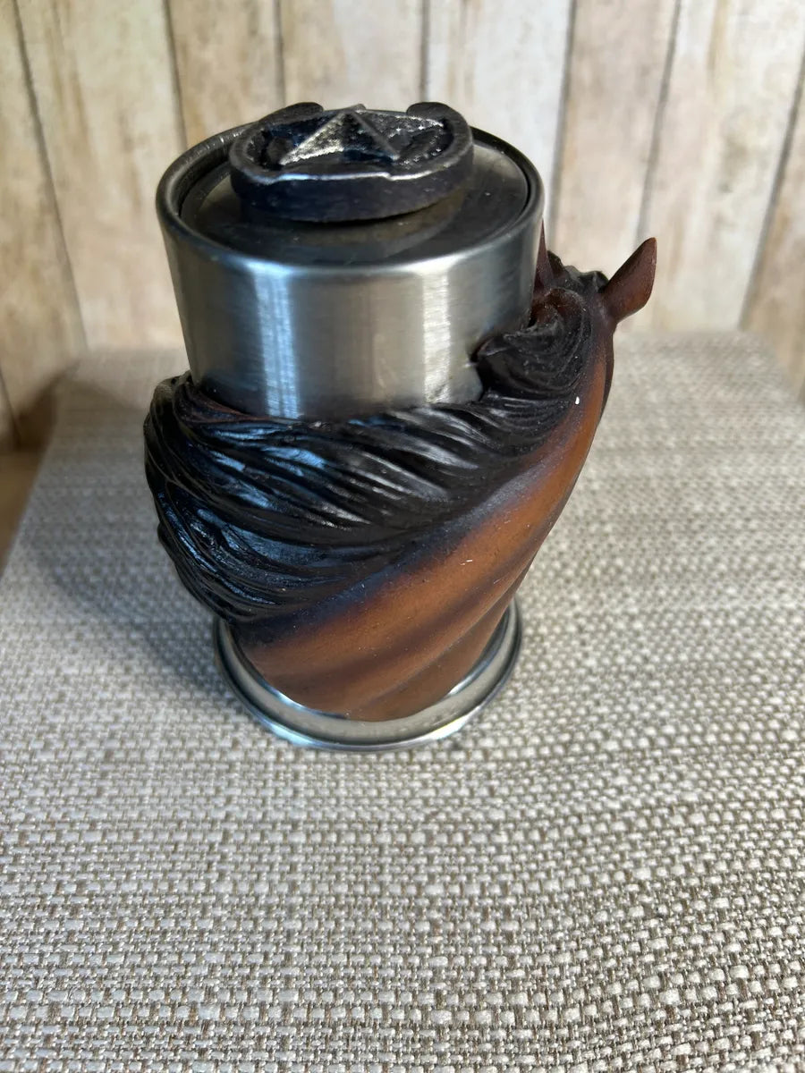 Western Horse Tooth Pick Holder