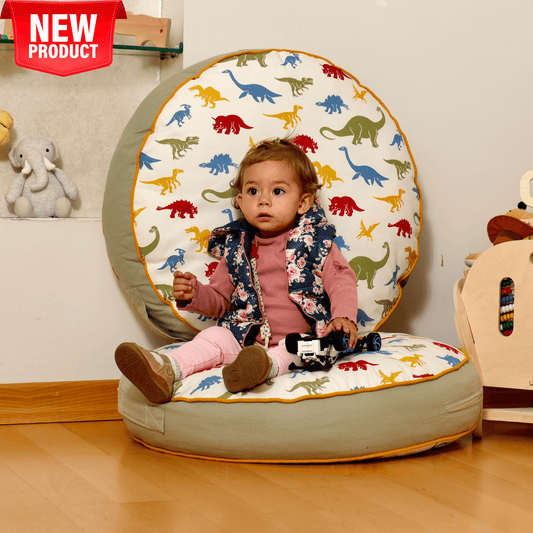 Kids Floor Pillow  Montessori Play Mat Large Toddler Cushion-0