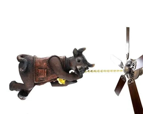 Horse or Cow Ceiling Light Pull