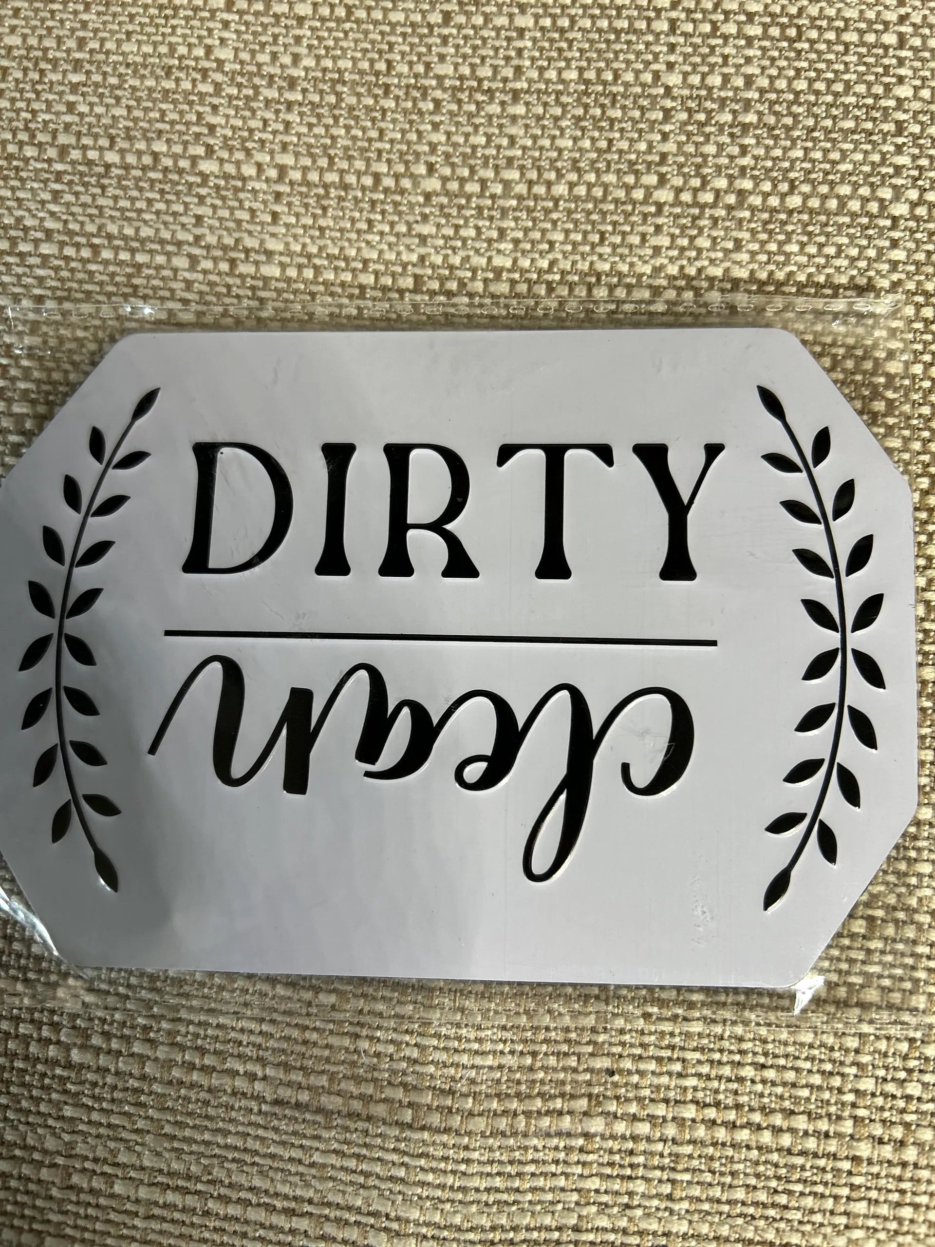 Clean and Dirty Dishwasher Sign for your Dishwasher Magnet