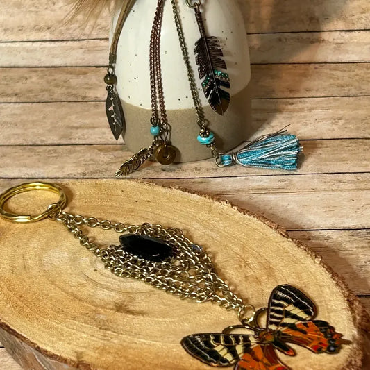 Butterfly Keychain