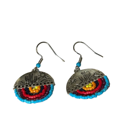 Western Cactus Design Theme Assorted Colored Micro Bead