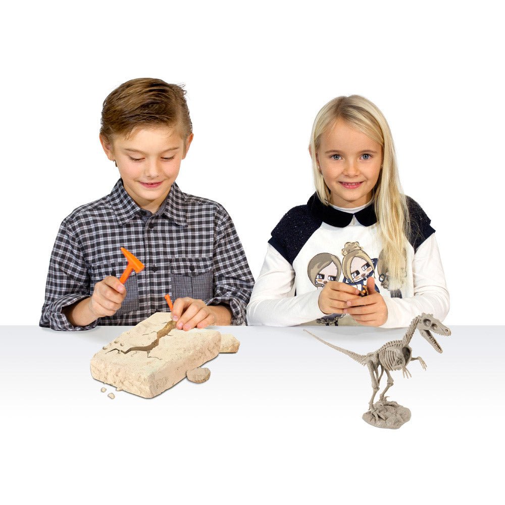 Dr. Steve Hunters GEOWorld Dino Dig Velociraptor Excavation Kit - 14 pieces-3