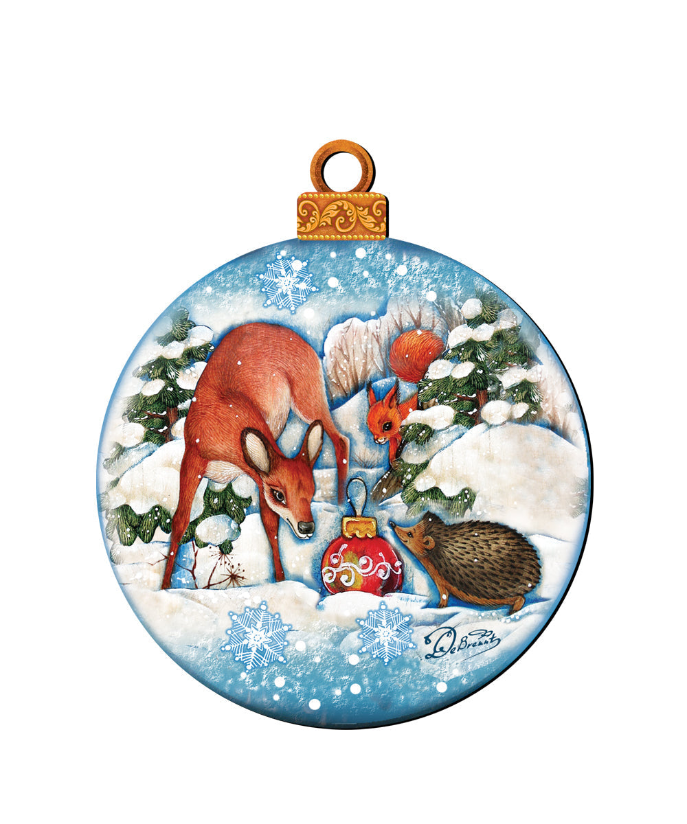Forest Friends Christmas Door Decor by G. DeBrekht - Christmas Decor - 8173412H-4