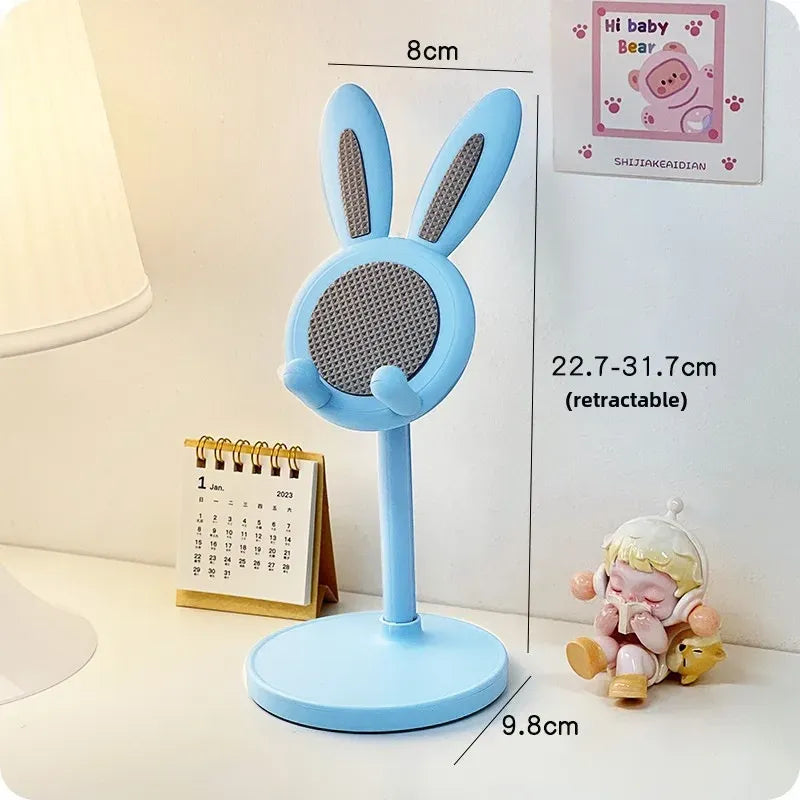 Bunny Mobile Phone Bracket Adjustable Student Desktop Lazy Home Selfie Live Support Rack
