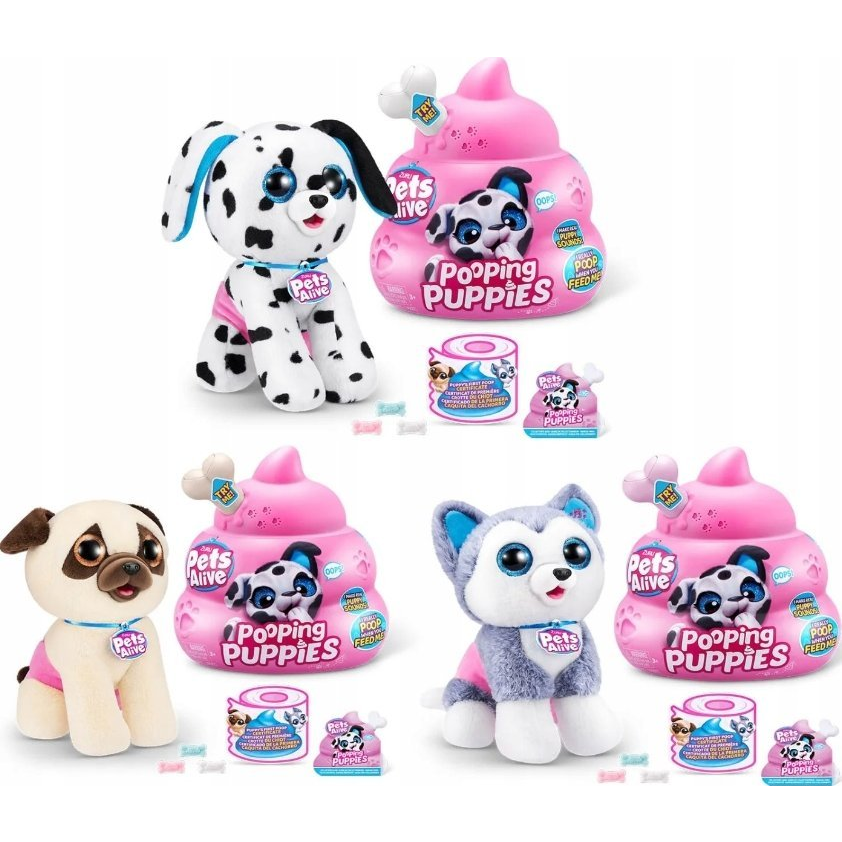 Pets Alive Pets Alive - Pooping Puppies (9542) /Interactive Pets and Robots (9542)-0