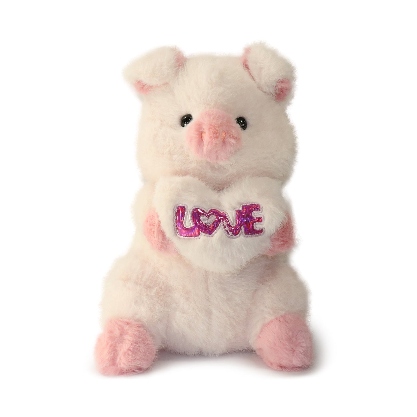 14-inch Peaches Pig with Love in Heart
