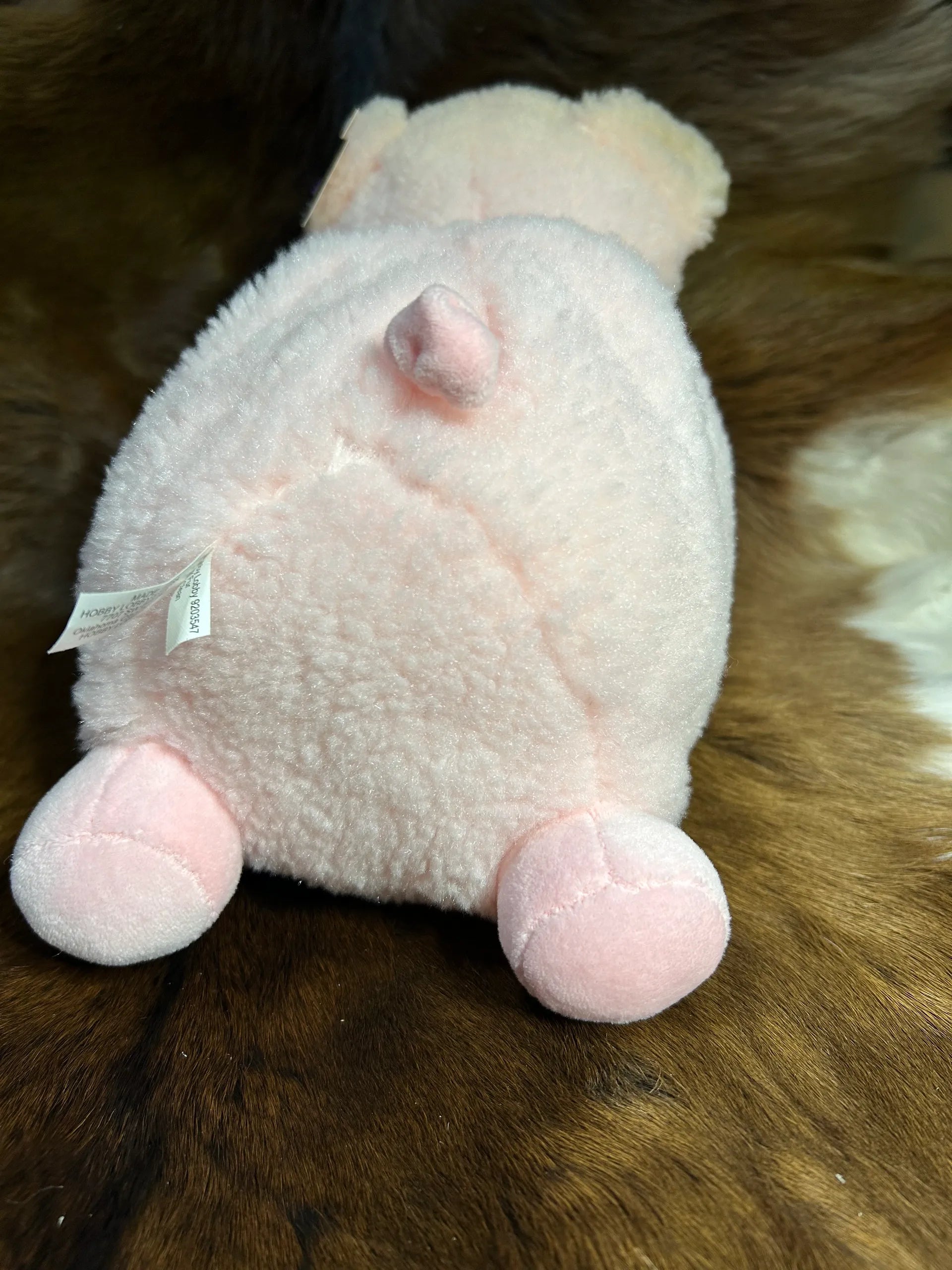 Plush Soft Pig or Cow Stuff Animals