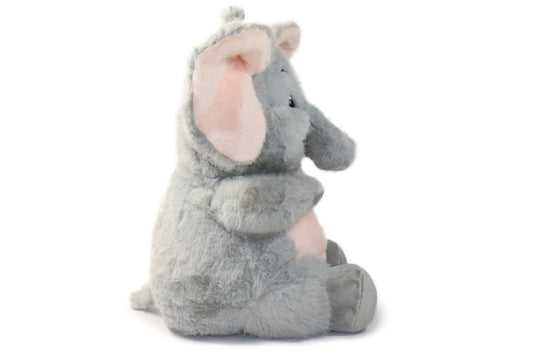 14-inch Mimi Elephant with Big Pink Ears