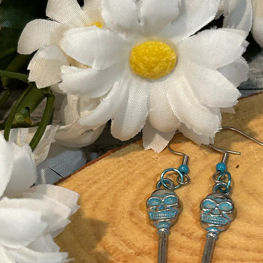 Three Styles of Key Earrings