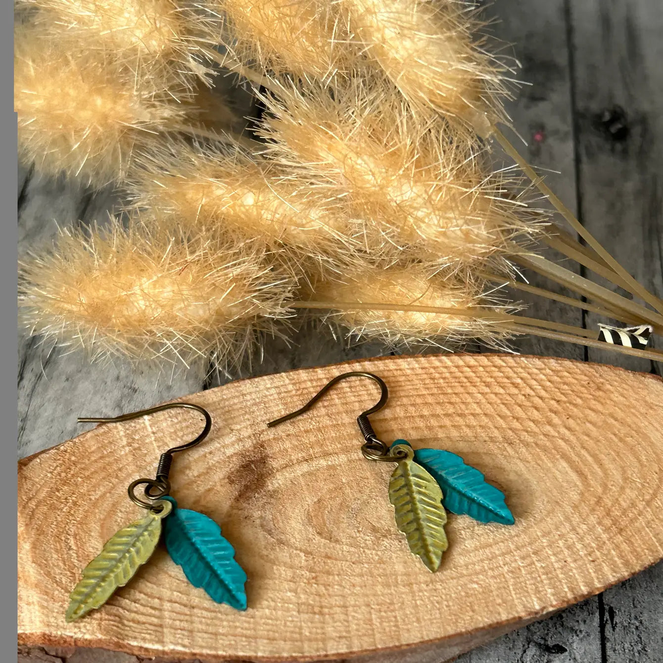 Colorful Leaves Earrings