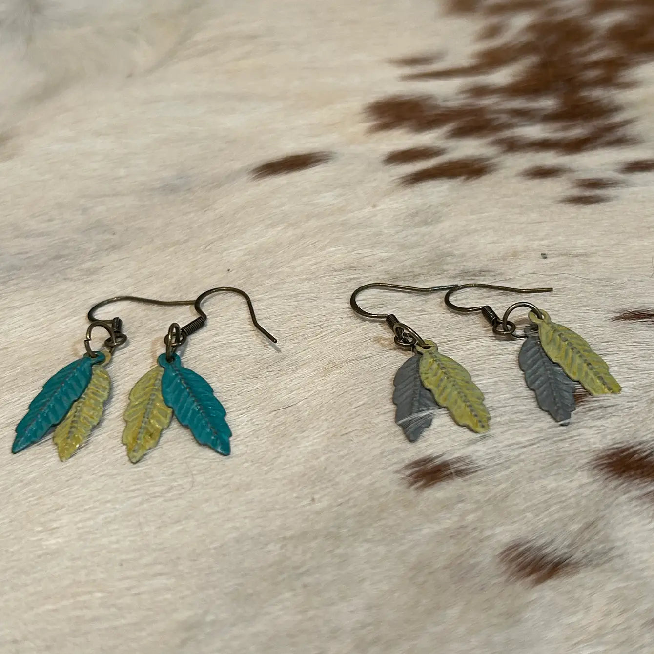 Colorful Leaves Earrings