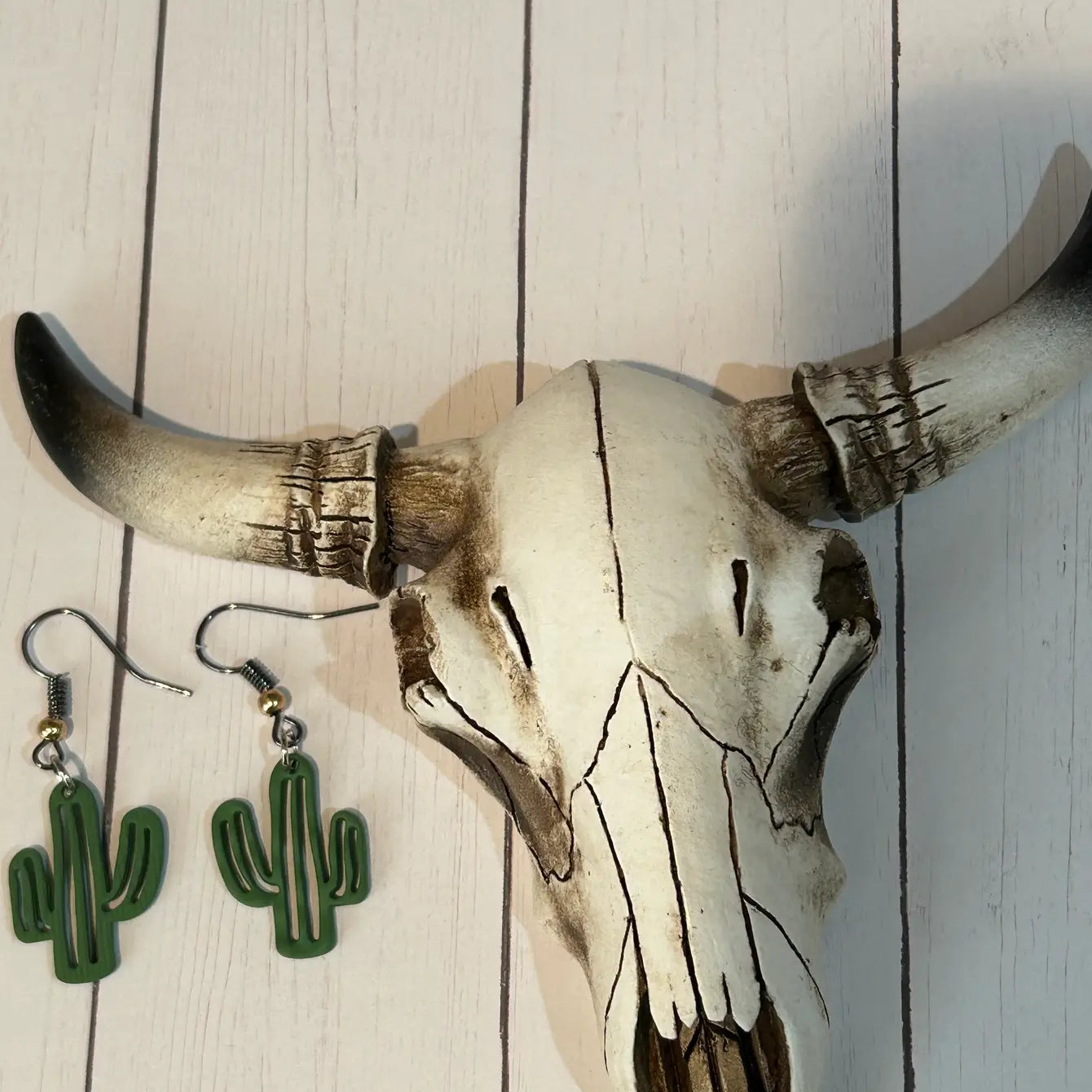 Cactus Theme Earrings