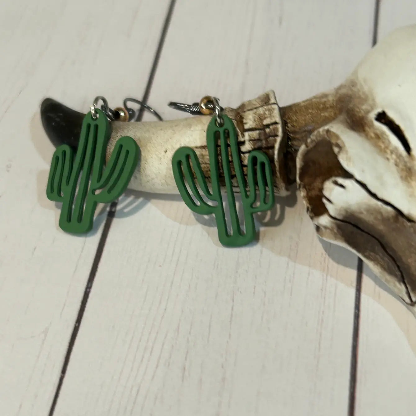 Cactus Theme Earrings