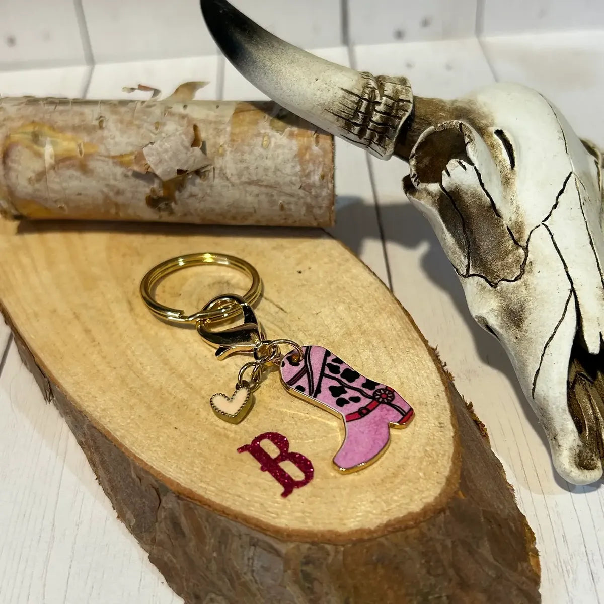 Western Boot Keychains Assorted Colors