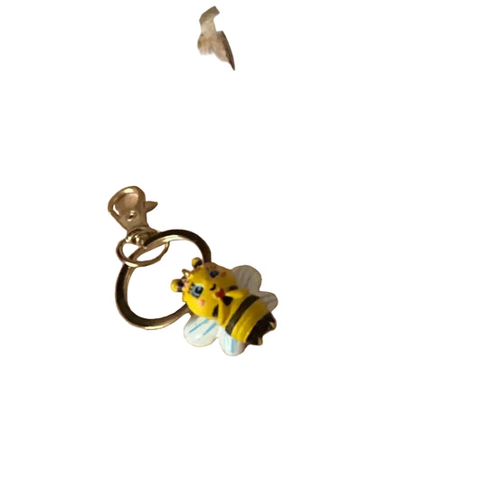 Cartoon Bee Keychain