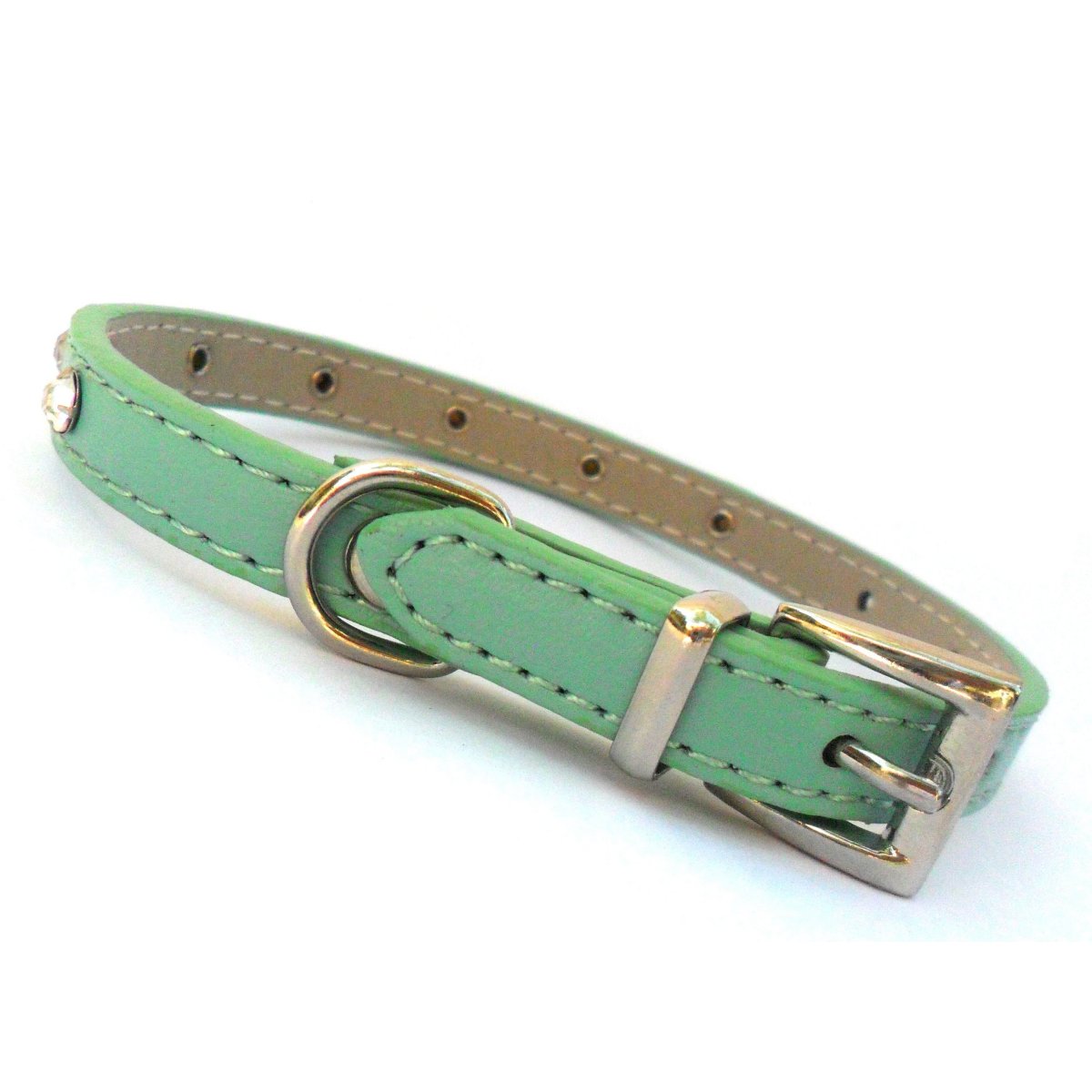 Baby Diamante Collar - Blue