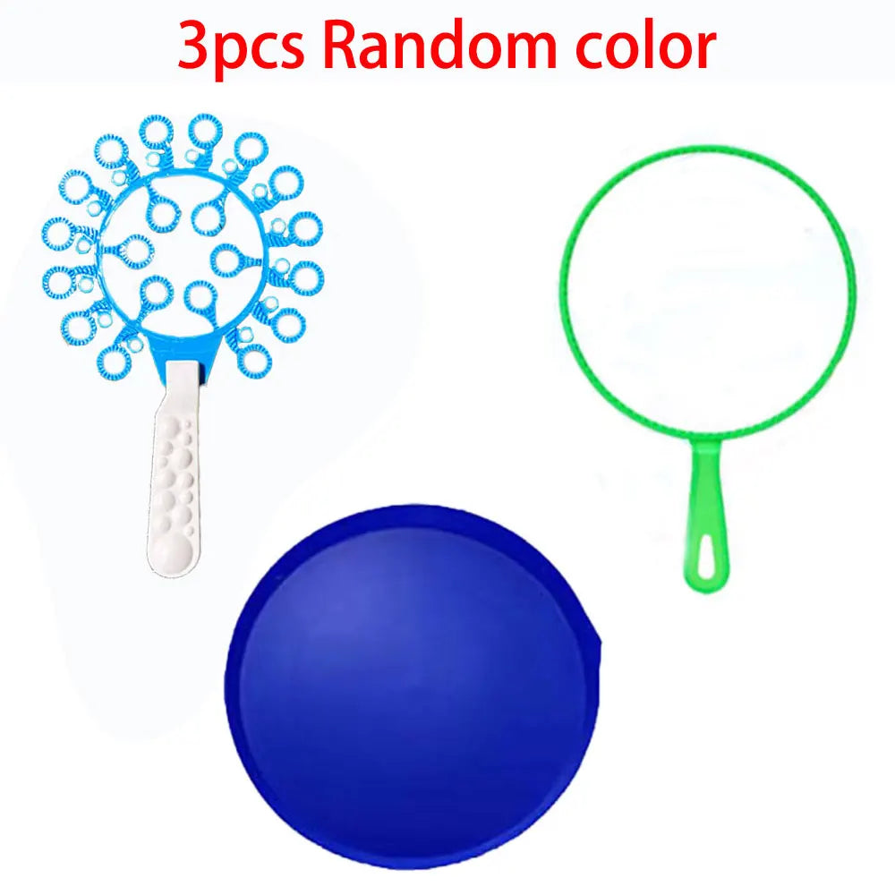 Bubble Blowing Tools Set for Outdoor Kids Fun-9