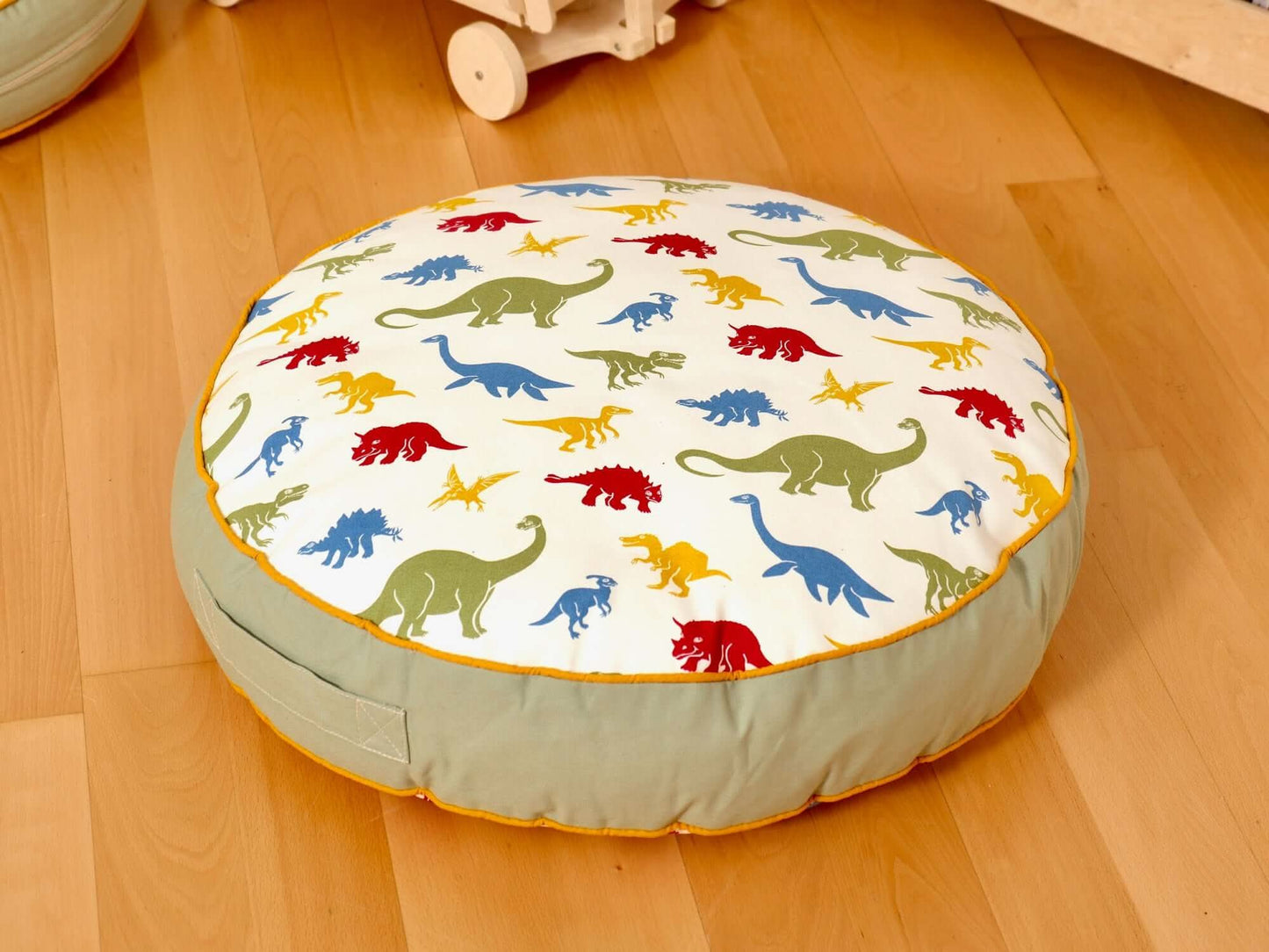 Kids Floor Pillow  Montessori Play Mat Large Toddler Cushion-2