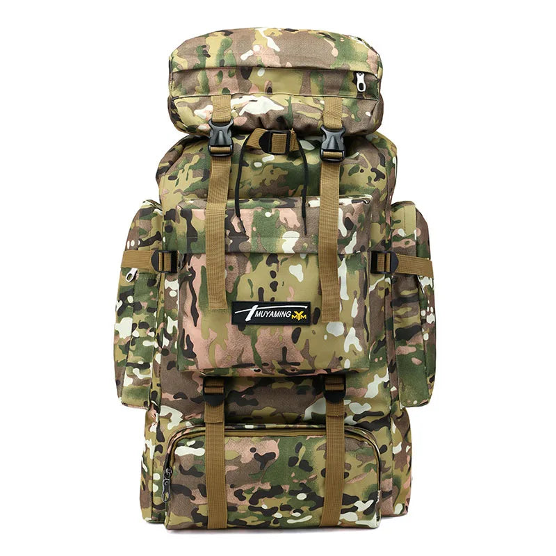 Outdoor Backpack Oxford MOLLE Rucksack Camouflage-0