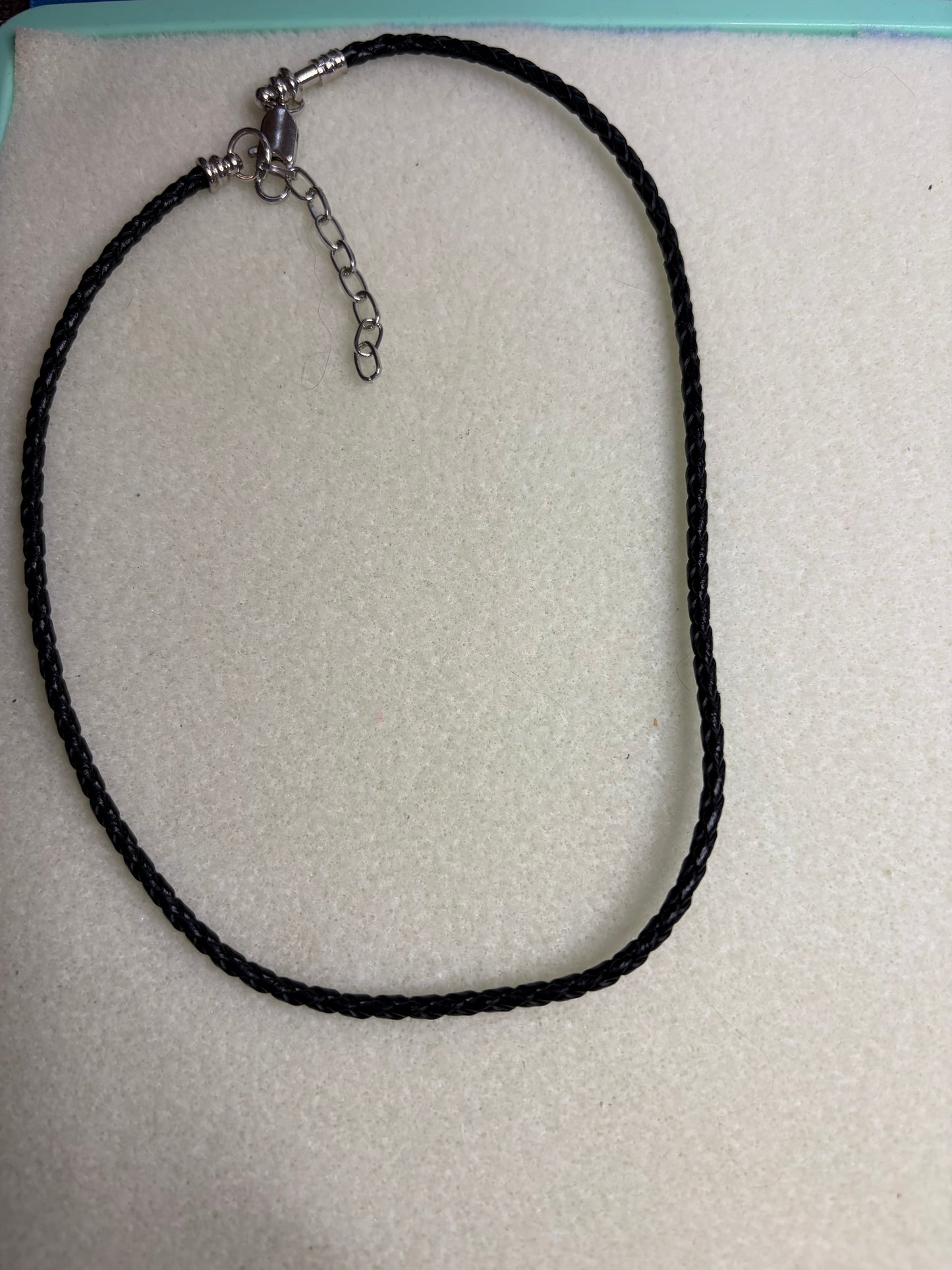 Boys Braided Leather Necklace