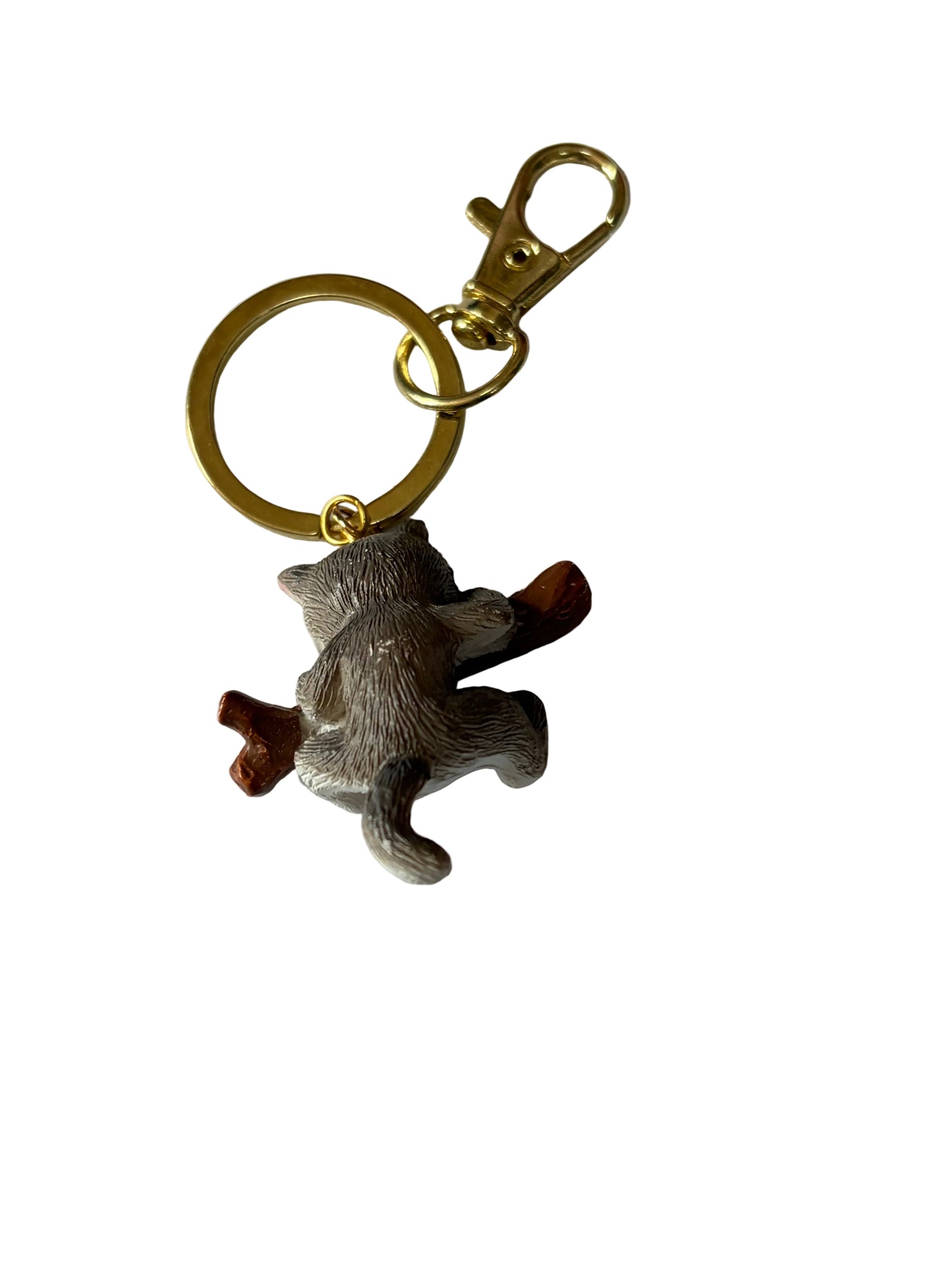 Kitty kitten Keychain Bag charm Hang in There