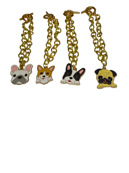 Girls Puppy Dog Breed Bracelets
