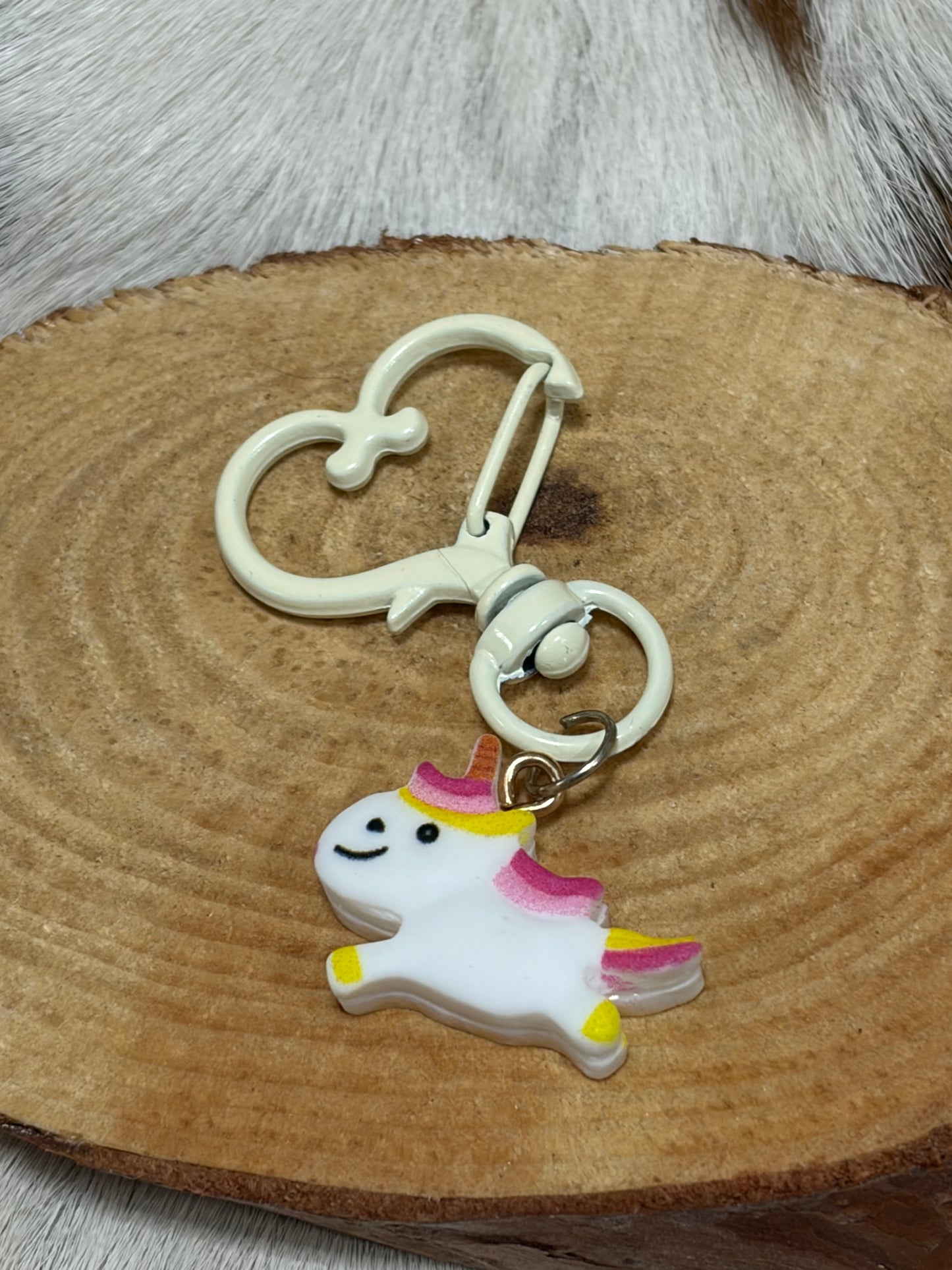 Puppy Dog Lamb Keychain Bag Charm