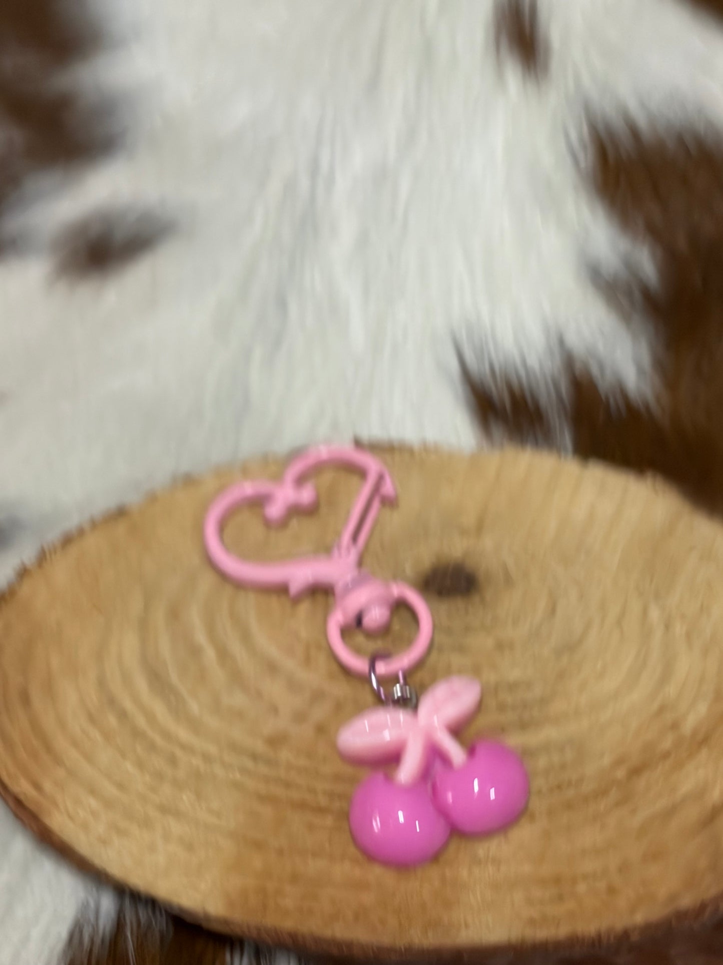 Keychain Bag Charms Avacado Carrot, Cherries Pineapple Themes