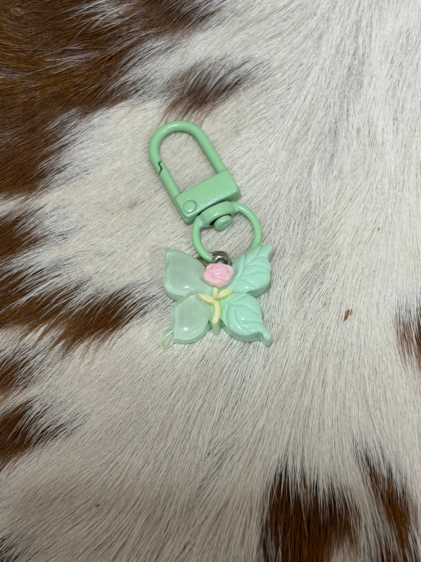 Butterfly Keychain Bag Charm Star Half Moon Clouds Boys Girls