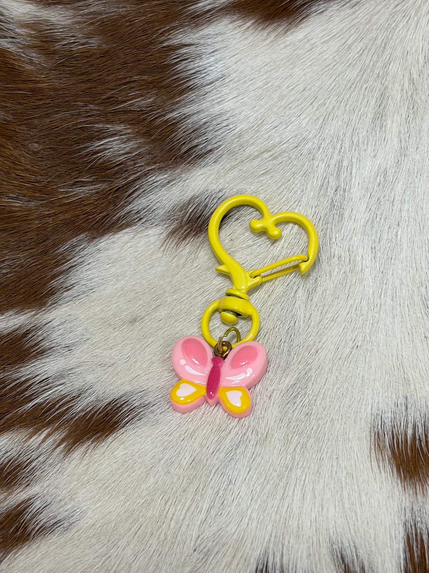 Butterfly Keychain Bag Charm Star Half Moon Clouds Boys Girls