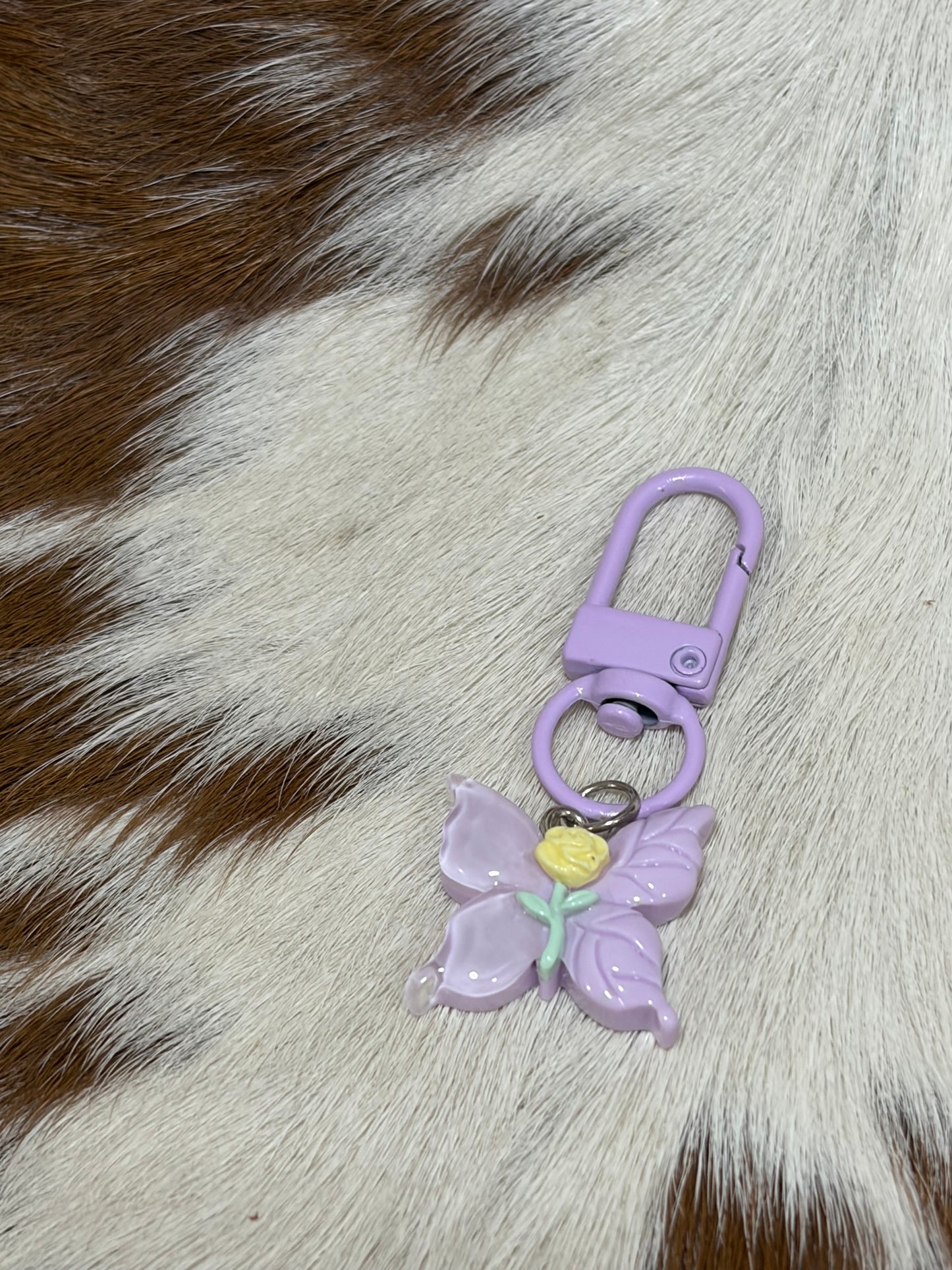 Butterfly Keychain Bag Charm Star Half Moon Clouds Boys Girls