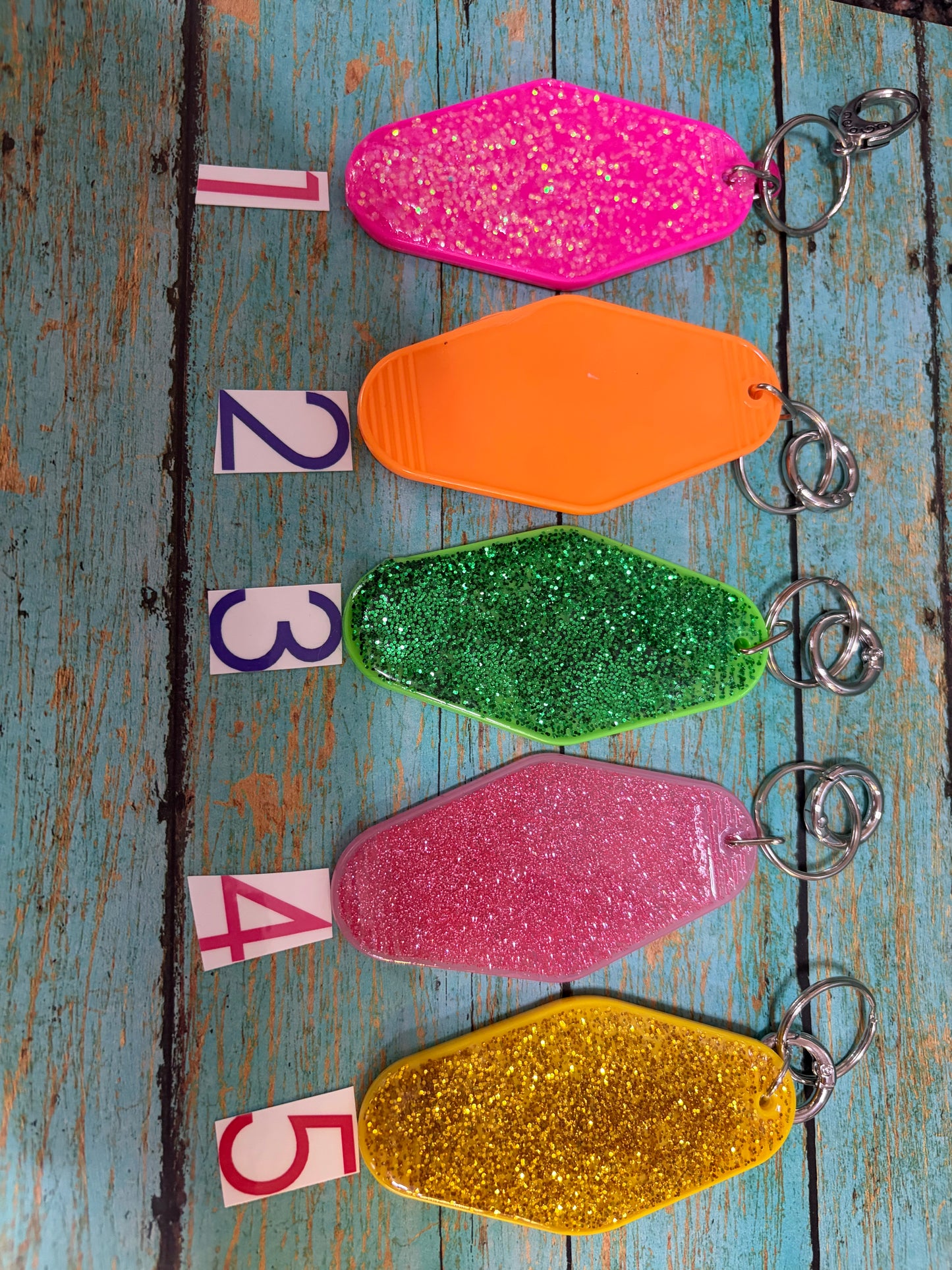 Acrylic Keychain Bag Charm Flowers Cowgirl Hat Bread Fruit