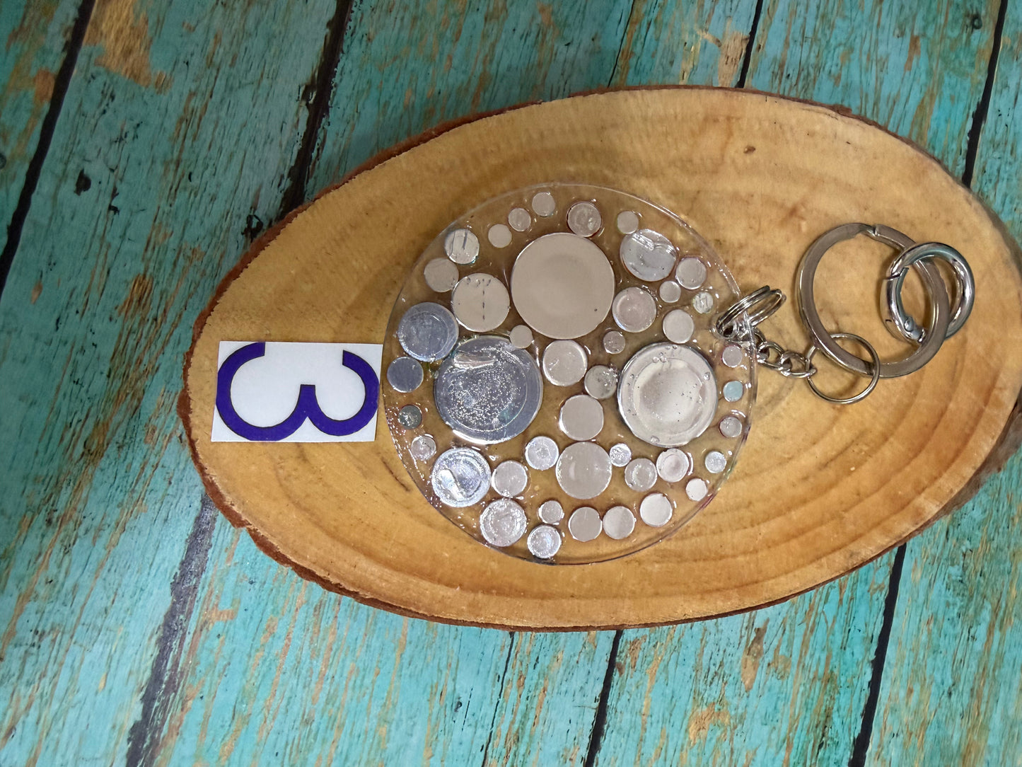 Resin Bag Charms Keychain Ocean Scene Sea shells Fish Star Fish Sand Flowers Hearts Colorful Beads