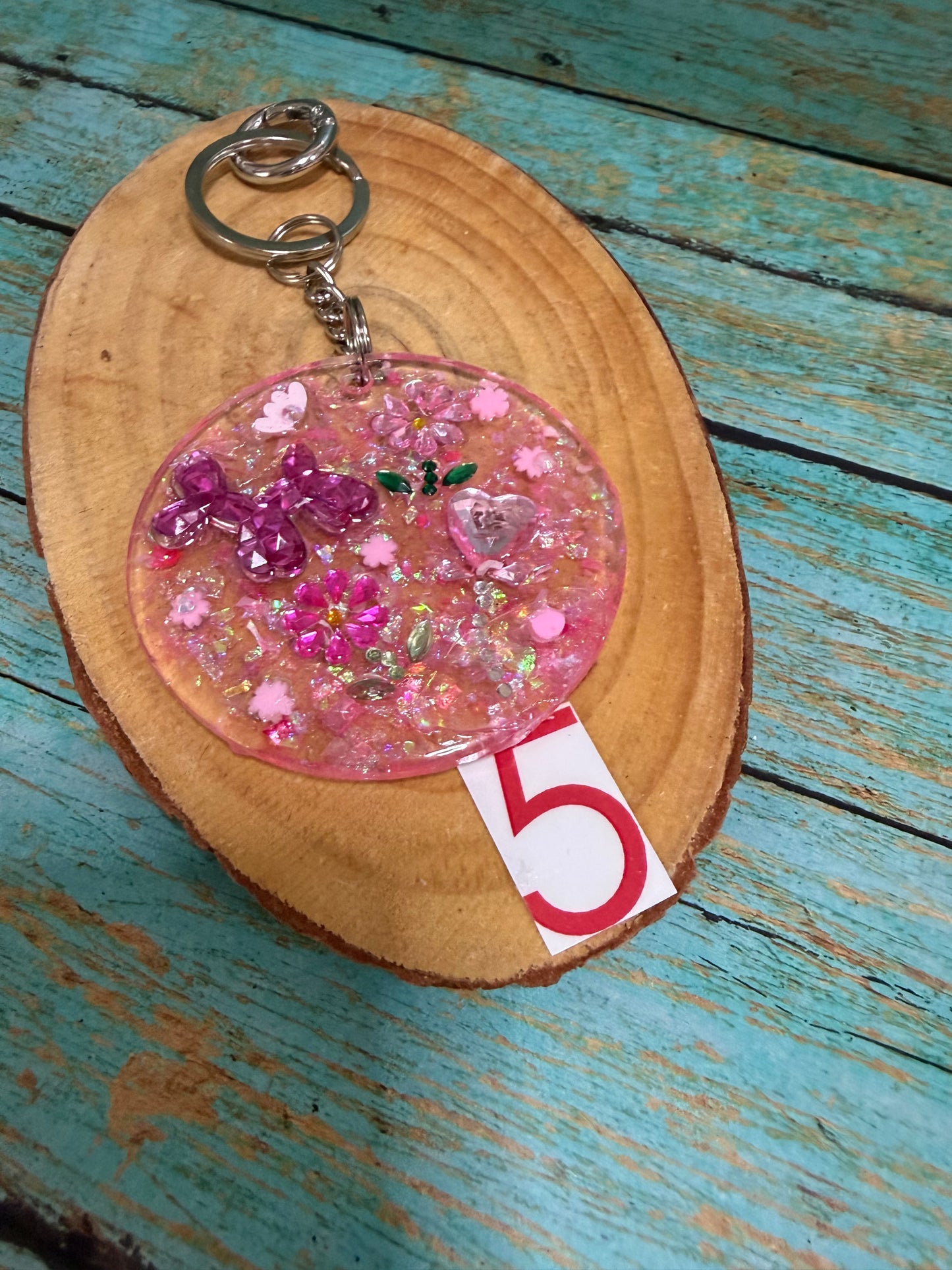 Resin Bag Charms Keychain Ocean Scene Sea shells Fish Star Fish Sand Flowers Hearts Colorful Beads